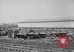 Standbild Allied schweren Geschützen auf Ordnance Hof Bordeaux Frankreich, 1918, aus Sekunde 10 historischem Filmmaterial Videoclip 65675048372