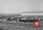 Standbild Allied schweren Geschützen auf Ordnance Hof Bordeaux Frankreich, 1918, aus Sekunde 14 historischem Filmmaterial Videoclip 65675048372