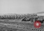 Standbild Allied schweren Geschützen auf Ordnance Hof Bordeaux Frankreich, 1918, aus Sekunde 19 historischem Filmmaterial Videoclip 65675048372