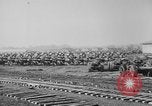 Standbild Allied schweren Geschützen auf Ordnance Hof Bordeaux Frankreich, 1918, aus Sekunde 21 historischem Filmmaterial Videoclip 65675048372