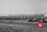 Standbild Allied schweren Geschützen auf Ordnance Hof Bordeaux Frankreich, 1918, aus Sekunde 22 historischem Filmmaterial Videoclip 65675048372