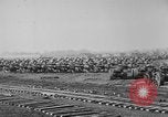 Standbild Allied schweren Geschützen auf Ordnance Hof Bordeaux Frankreich, 1918, aus Sekunde 25 historischem Filmmaterial Videoclip 65675048372