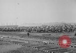 Standbild Allied schweren Geschützen auf Ordnance Hof Bordeaux Frankreich, 1918, aus Sekunde 29 historischem Filmmaterial Videoclip 65675048372