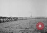 Standbild Allied schweren Geschützen auf Ordnance Hof Bordeaux Frankreich, 1918, aus Sekunde 34 historischem Filmmaterial Videoclip 65675048372