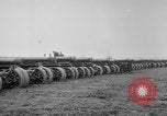 Standbild Allied schweren Geschützen auf Ordnance Hof Bordeaux Frankreich, 1918, aus Sekunde 45 historischem Filmmaterial Videoclip 65675048372