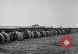 Standbild Allied schweren Geschützen auf Ordnance Hof Bordeaux Frankreich, 1918, aus Sekunde 46 historischem Filmmaterial Videoclip 65675048372