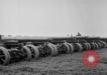 Standbild Allied schweren Geschützen auf Ordnance Hof Bordeaux Frankreich, 1918, aus Sekunde 48 historischem Filmmaterial Videoclip 65675048372