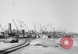 Standbild Alliierten militärische Ausrüstung Ankunft am Terminal Frankreich, 1918, aus Sekunde 1 historischem Filmmaterial Videoclip 65675048374