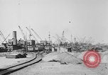 Standbild Alliierten militärische Ausrüstung Ankunft am Terminal Frankreich, 1918, aus Sekunde 7 historischem Filmmaterial Videoclip 65675048374