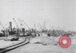 Standbild Alliierten militärische Ausrüstung Ankunft am Terminal Frankreich, 1918, aus Sekunde 9 historischem Filmmaterial Videoclip 65675048374