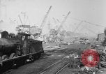 Standbild Alliierten militärische Ausrüstung Ankunft am Terminal Frankreich, 1918, aus Sekunde 30 historischem Filmmaterial Videoclip 65675048374