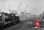 Standbild Alliierten militärische Ausrüstung Ankunft am Terminal Frankreich, 1918, aus Sekunde 31 historischem Filmmaterial Videoclip 65675048374
