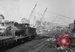 Standbild Alliierten militärische Ausrüstung Ankunft am Terminal Frankreich, 1918, aus Sekunde 32 historischem Filmmaterial Videoclip 65675048374