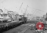 Standbild Alliierten militärische Ausrüstung Ankunft am Terminal Frankreich, 1918, aus Sekunde 36 historischem Filmmaterial Videoclip 65675048374