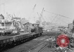 Standbild Alliierten militärische Ausrüstung Ankunft am Terminal Frankreich, 1918, aus Sekunde 37 historischem Filmmaterial Videoclip 65675048374