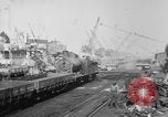 Standbild Alliierten militärische Ausrüstung Ankunft am Terminal Frankreich, 1918, aus Sekunde 38 historischem Filmmaterial Videoclip 65675048374