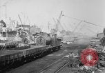 Standbild Alliierten militärische Ausrüstung Ankunft am Terminal Frankreich, 1918, aus Sekunde 39 historischem Filmmaterial Videoclip 65675048374