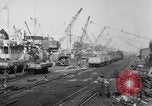 Standbild Alliierten militärische Ausrüstung Ankunft am Terminal Frankreich, 1918, aus Sekunde 41 historischem Filmmaterial Videoclip 65675048374