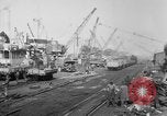 Standbild Alliierten militärische Ausrüstung Ankunft am Terminal Frankreich, 1918, aus Sekunde 44 historischem Filmmaterial Videoclip 65675048374