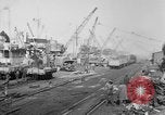Standbild Alliierten militärische Ausrüstung Ankunft am Terminal Frankreich, 1918, aus Sekunde 45 historischem Filmmaterial Videoclip 65675048374