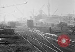 Standbild Alliierten militärische Ausrüstung Ankunft am Terminal Frankreich, 1918, aus Sekunde 55 historischem Filmmaterial Videoclip 65675048374