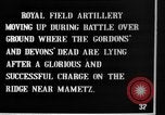 Image of British artillery moving in Battle of the Somme Mametz France, 1916, second 6 stock footage video 65675048376