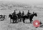 Image of British artillery moving in Battle of the Somme Mametz France, 1916, second 33 stock footage video 65675048376