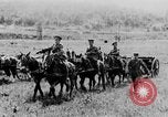 Image of British artillery moving in Battle of the Somme Mametz France, 1916, second 35 stock footage video 65675048376