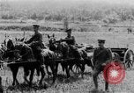 Image of British artillery moving in Battle of the Somme Mametz France, 1916, second 38 stock footage video 65675048376