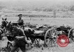 Image of British artillery moving in Battle of the Somme Mametz France, 1916, second 40 stock footage video 65675048376