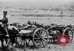 Image of British artillery moving in Battle of the Somme Mametz France, 1916, second 41 stock footage video 65675048376