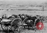 Image of British artillery moving in Battle of the Somme Mametz France, 1916, second 42 stock footage video 65675048376