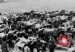 Image of British artillery moving in Battle of the Somme Mametz France, 1916, second 51 stock footage video 65675048376