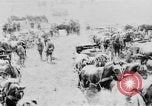 Image of British artillery moving in Battle of the Somme Mametz France, 1916, second 56 stock footage video 65675048376