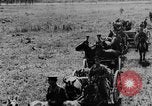 Image of British artillery moving in Battle of the Somme Mametz France, 1916, second 62 stock footage video 65675048376
