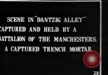 Standbild britischen Manchesters besetzen erfassten deutschen Gräben Mametz Frankreich, 1916, aus Sekunde 1 historischem Filmmaterial Videoclip 65675048378