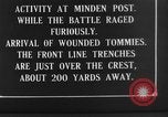 Standbild britischen Manchesters besetzen erfassten deutschen Gräben Mametz Frankreich, 1916, aus Sekunde 38 historischem Filmmaterial Videoclip 65675048378