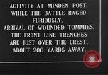 Standbild britischen Manchesters besetzen erfassten deutschen Gräben Mametz Frankreich, 1916, aus Sekunde 41 historischem Filmmaterial Videoclip 65675048378