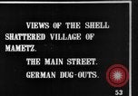 Image of Destroyed French village Mametz France, 1916, second 5 stock footage video 65675048380