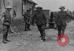 Image of British soldiers with captured German artillery La Boiselle France, 1916, second 13 stock footage video 65675048381