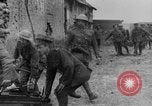 Image of British soldiers with captured German artillery La Boiselle France, 1916, second 17 stock footage video 65675048381