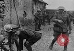Image of British soldiers with captured German artillery La Boiselle France, 1916, second 18 stock footage video 65675048381