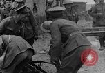 Image of British soldiers with captured German artillery La Boiselle France, 1916, second 30 stock footage video 65675048381
