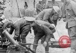 Image of British soldiers with captured German artillery La Boiselle France, 1916, second 37 stock footage video 65675048381