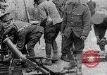 Image of British soldiers with captured German artillery La Boiselle France, 1916, second 41 stock footage video 65675048381
