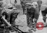 Image of British soldiers with captured German artillery La Boiselle France, 1916, second 42 stock footage video 65675048381