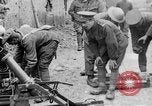 Image of British soldiers with captured German artillery La Boiselle France, 1916, second 43 stock footage video 65675048381