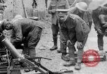 Image of British soldiers with captured German artillery La Boiselle France, 1916, second 44 stock footage video 65675048381