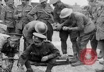 Image of British soldiers with captured German artillery La Boiselle France, 1916, second 55 stock footage video 65675048381