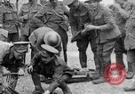 Image of British soldiers with captured German artillery La Boiselle France, 1916, second 56 stock footage video 65675048381